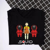 Camiseta Baby Look Round6 SquidGame  Feminina Original